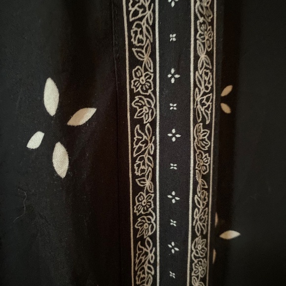 Ann Taylor Loft Kimono Black Robe - Picture 5 of 5